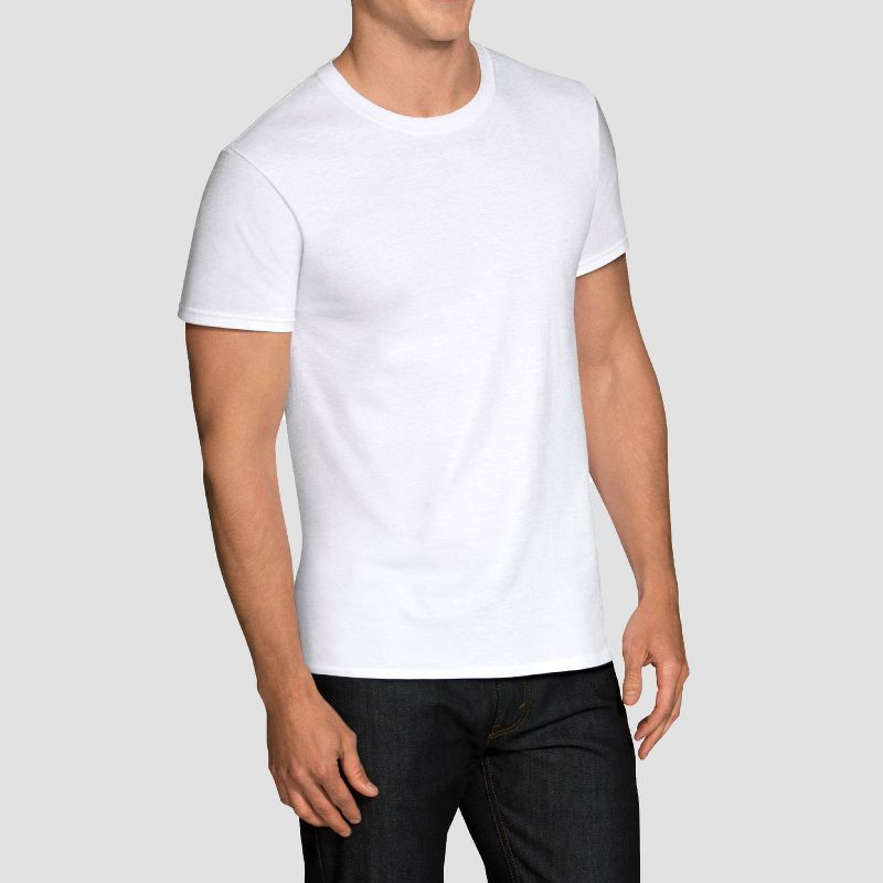 Fruit of the Loom Men's Crew Neck T-Shirt 5pk - White 2XL