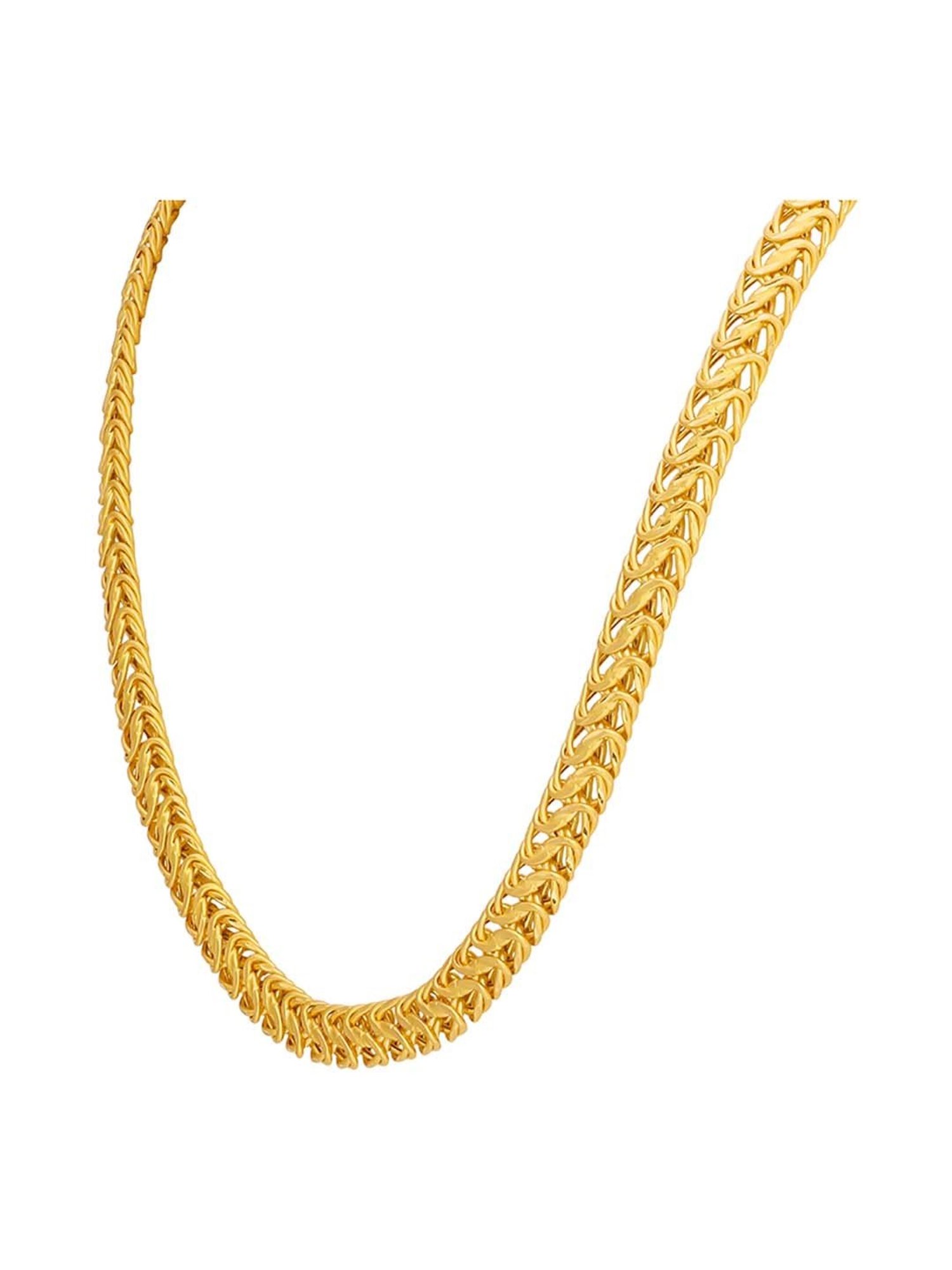 Waman Hari Pethe Jewellers BIS Hallmark 22k Yellow Gold Chain