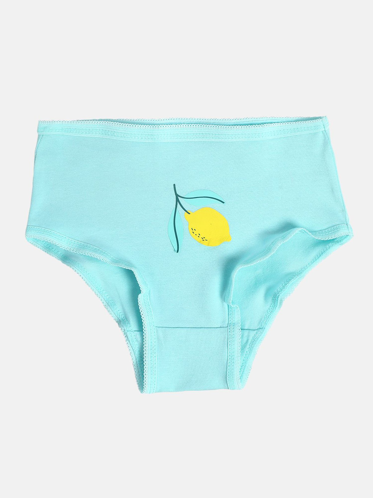 Y&F Kids by Westside Beige Printed Cotton Briefs - Pack of 5