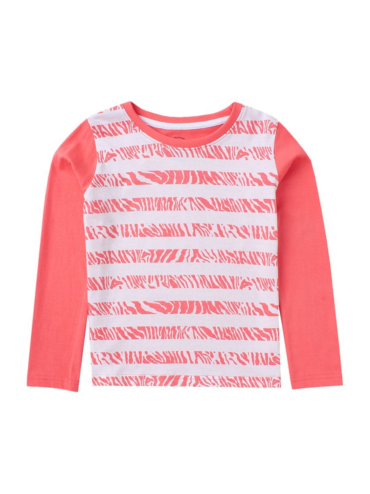 Cub McPaws Kids Multicolor Cotton Printed Full Sleeves T-Shirt (Pack of 3)