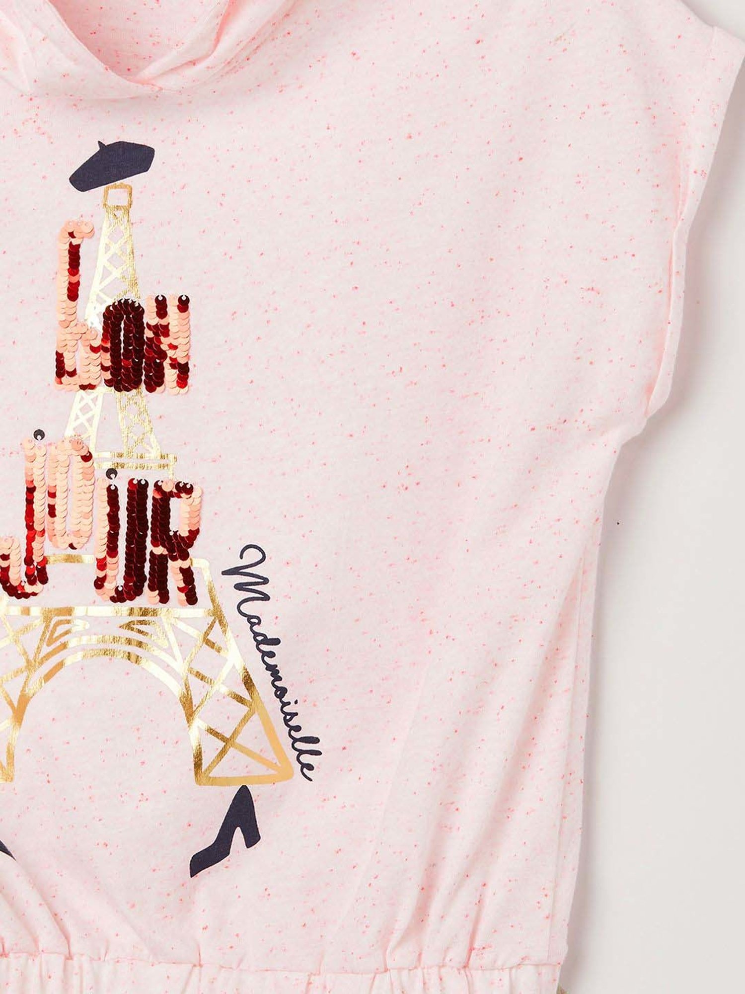 Fame Forever by Lifestyle Girls Off White Cotton Printed T Shirt