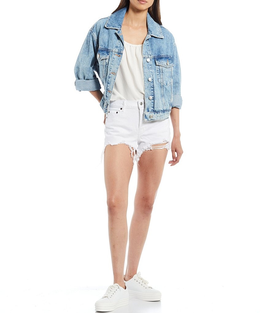 Free People Rumors Denim Jacket