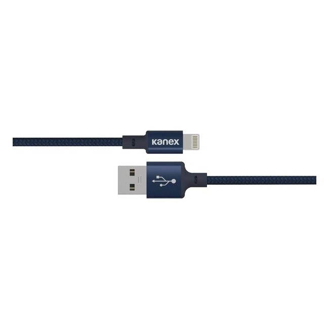 Kanex K157-1213-NB4F 4ft. Premium Durabraid Lightning Cable - Navy Blue