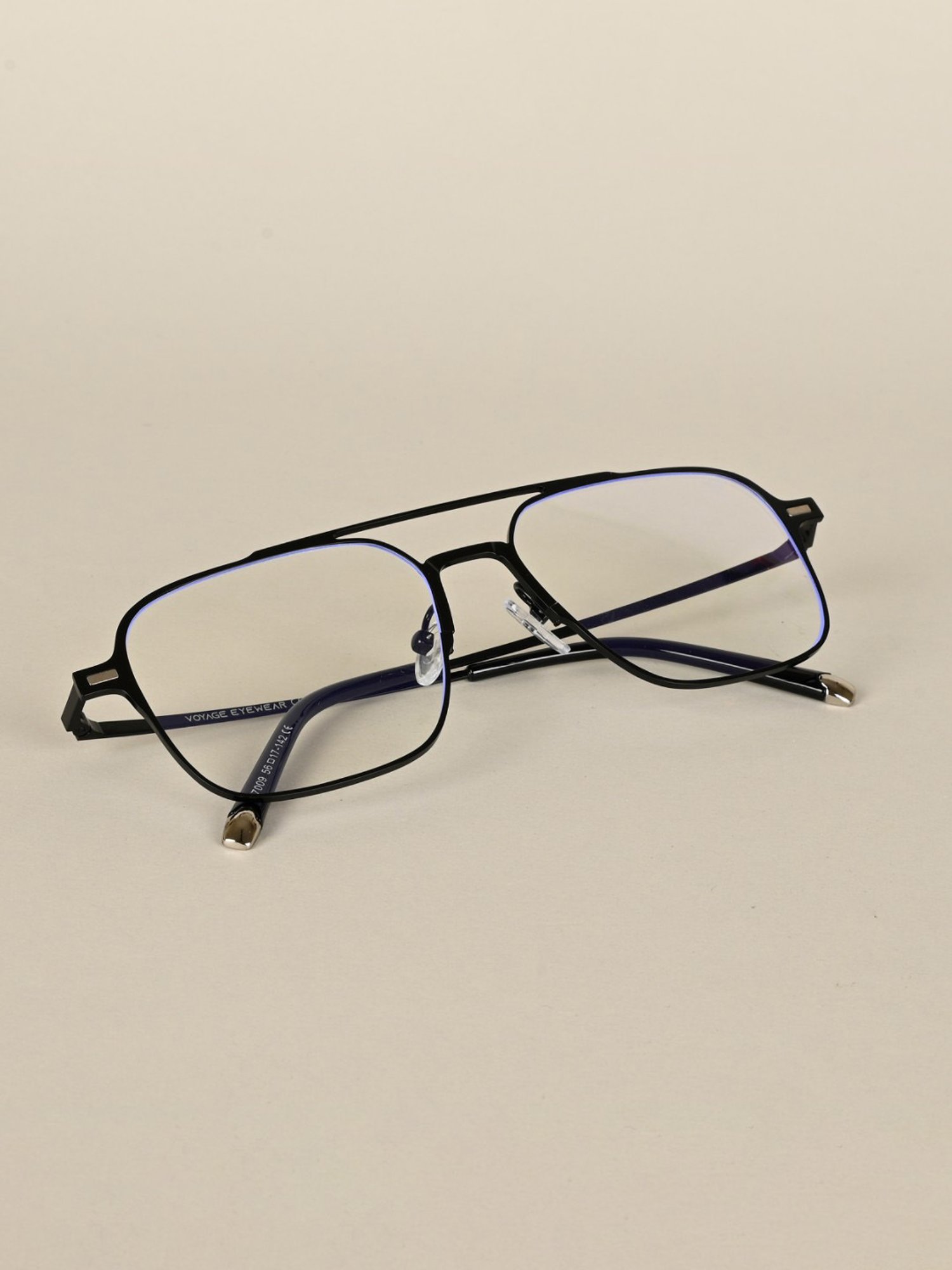 Voyage Clear Wayfarer UV Protection Unisex Sunglasses