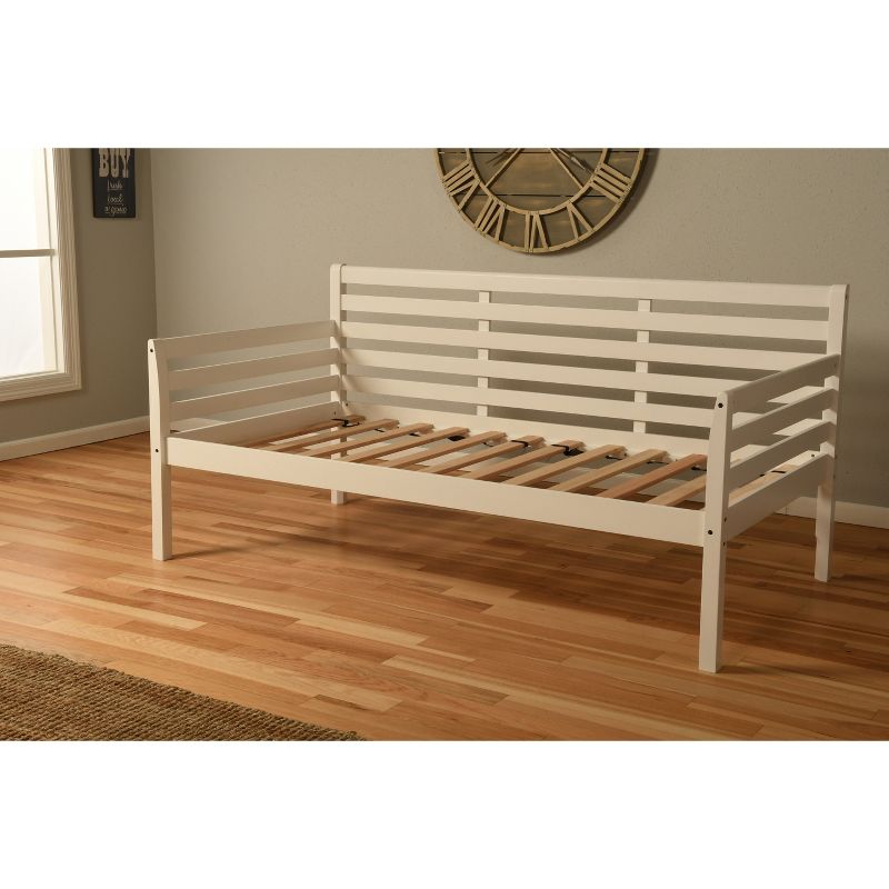 Yorkville Daybed White/Aqua - Dual Comfort
