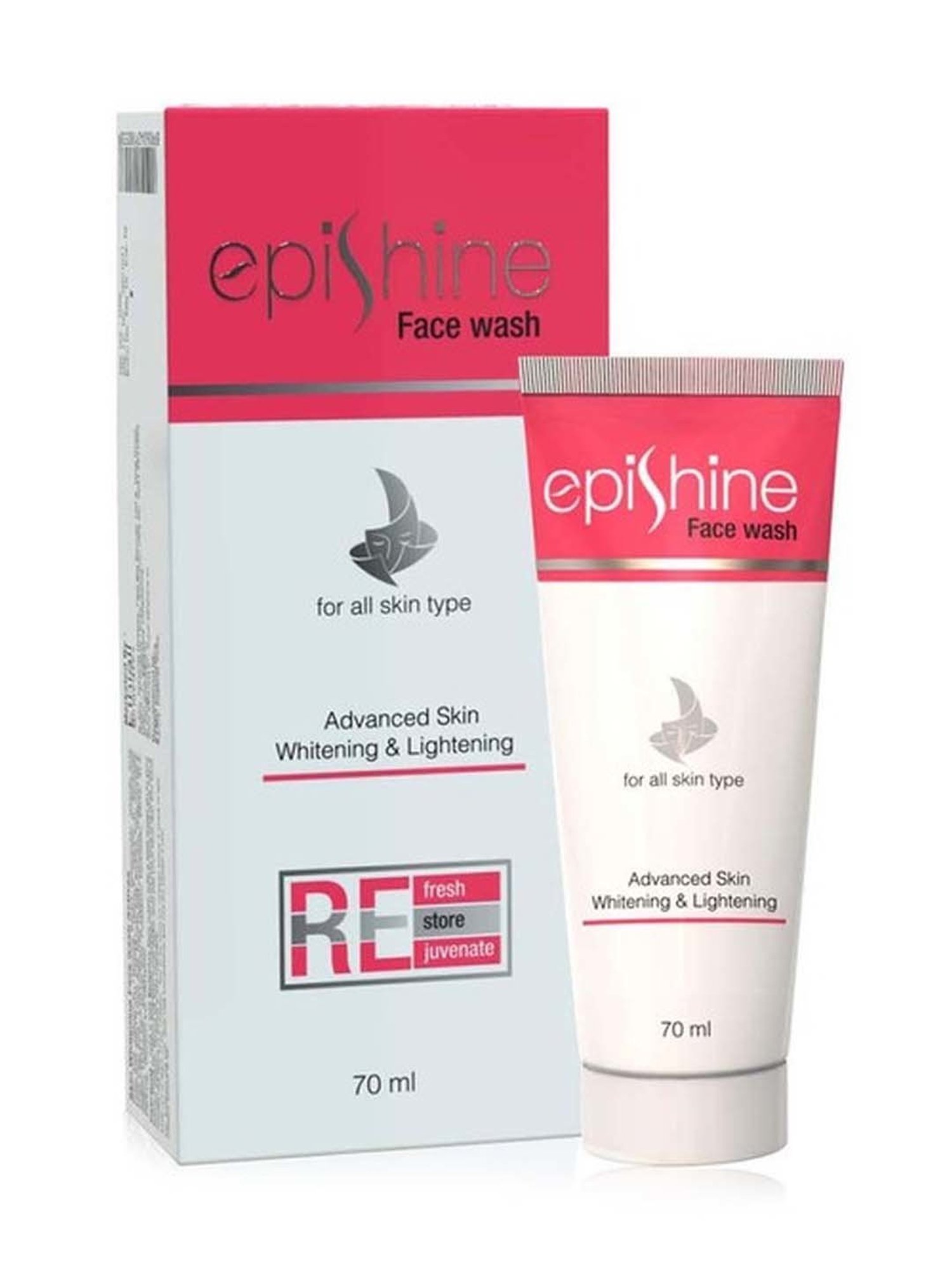 Epishine Face Wash - Pack of 4 (70 ml Each)
