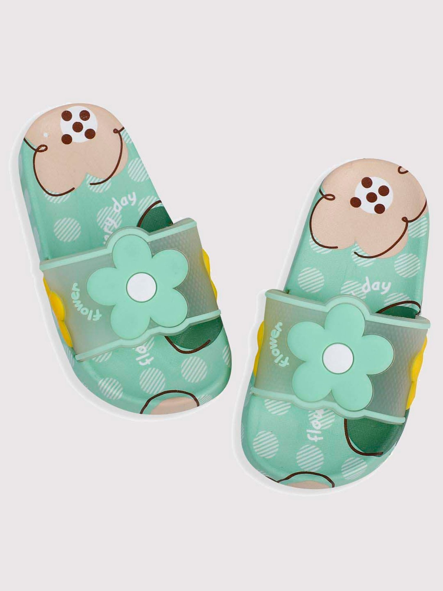 Baby Moo Unisex Sea Green Casual Slip on