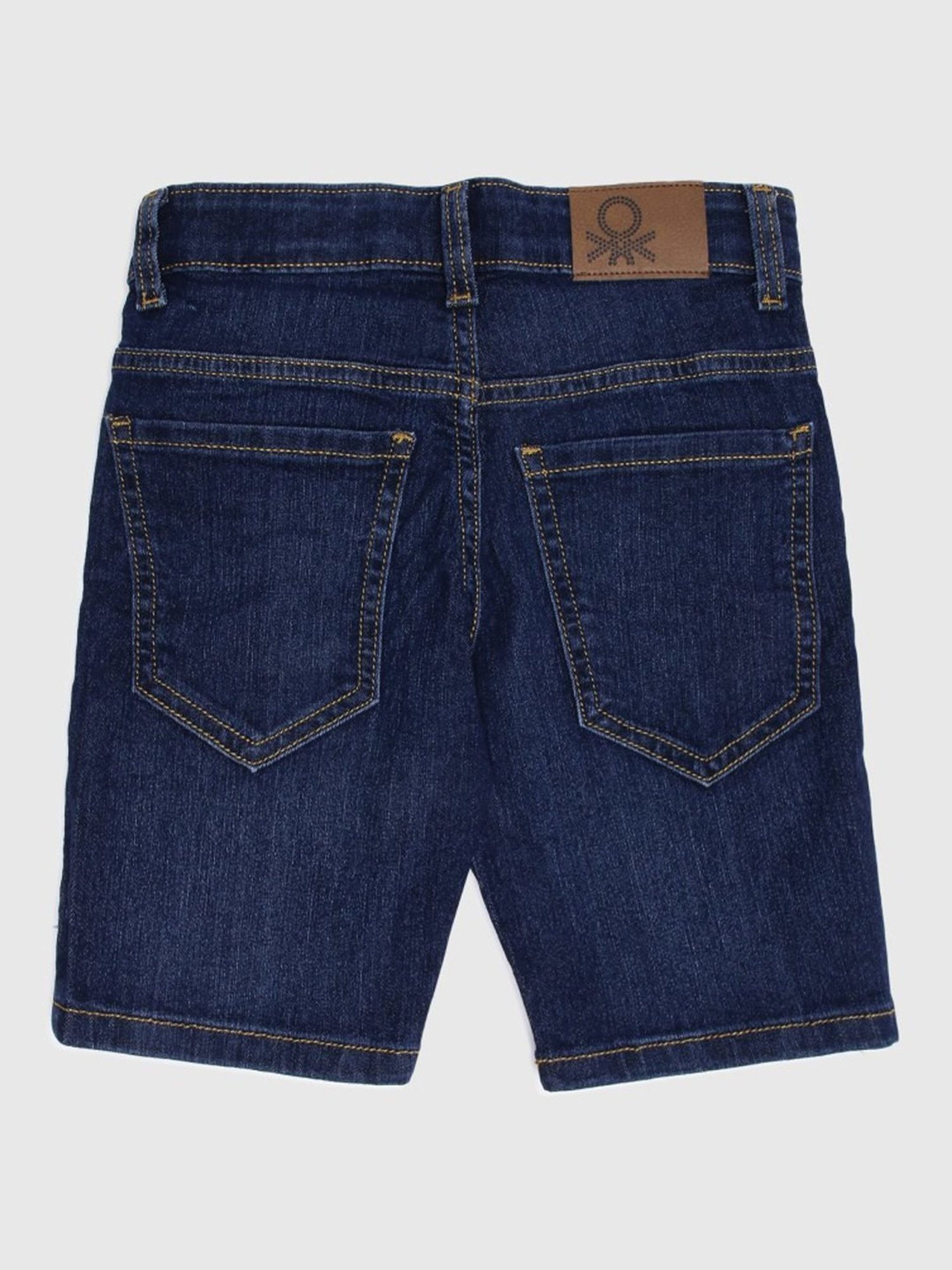 United Colors of Benetton Kids Navy Regular Fit Shorts