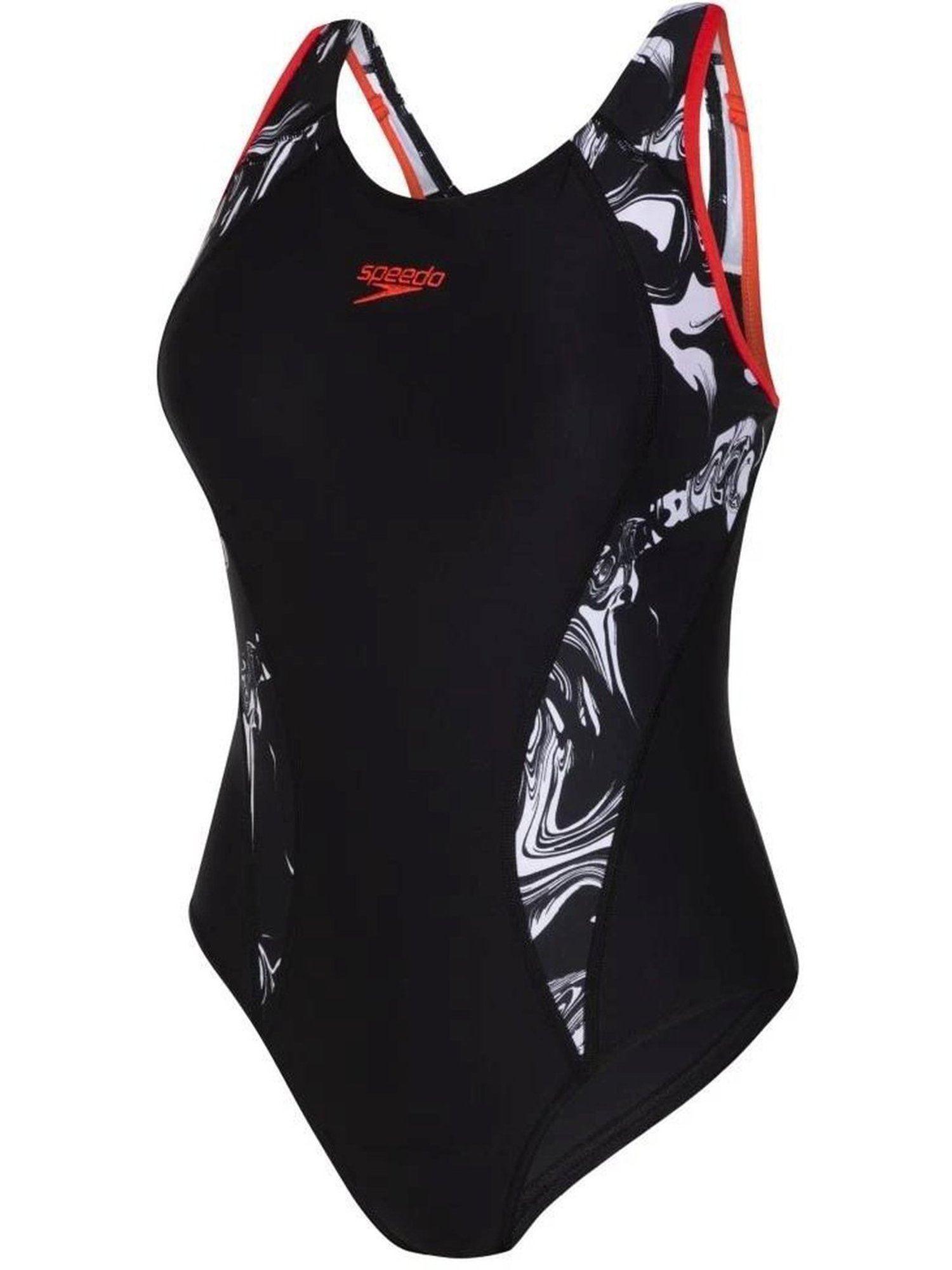 Speedo Black Printed Monokini
