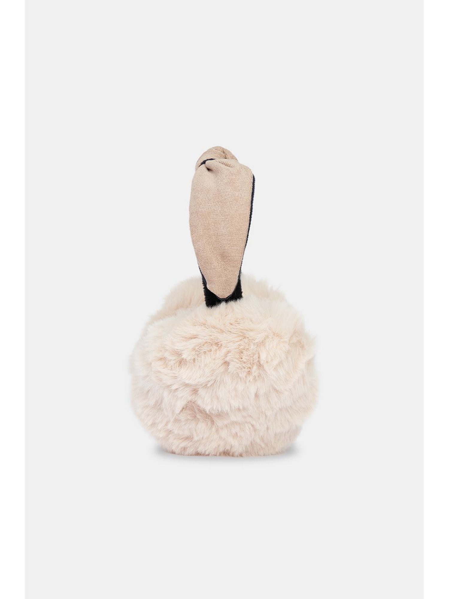 Forever Glam by Pantaloons Beige Solid Earmuffs