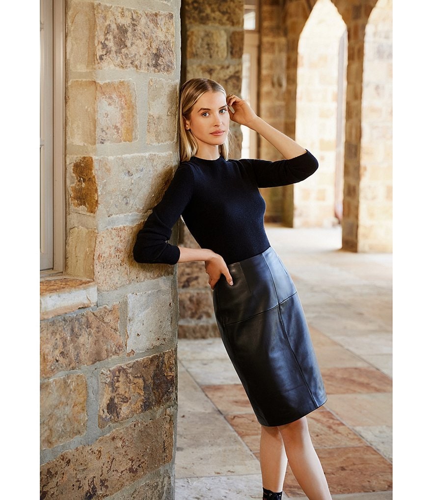 Alex Marie Hester High Rise Pencil Skirt