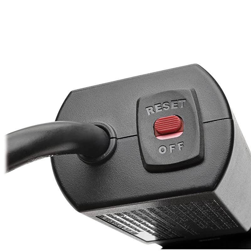 4 Outlet Desktop Surge Protector Power Strip for Grommet Installation 2 USB Charging Ports 10ft Cord TLP410DMUSB