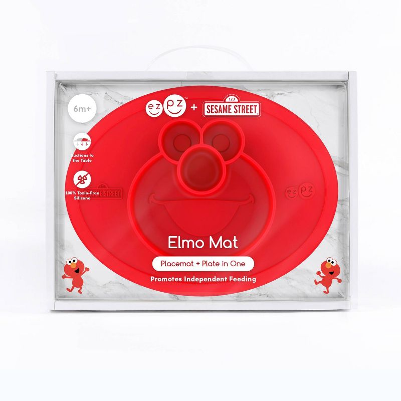 ezpz Sesame Street Elmo Dinnerware Mat