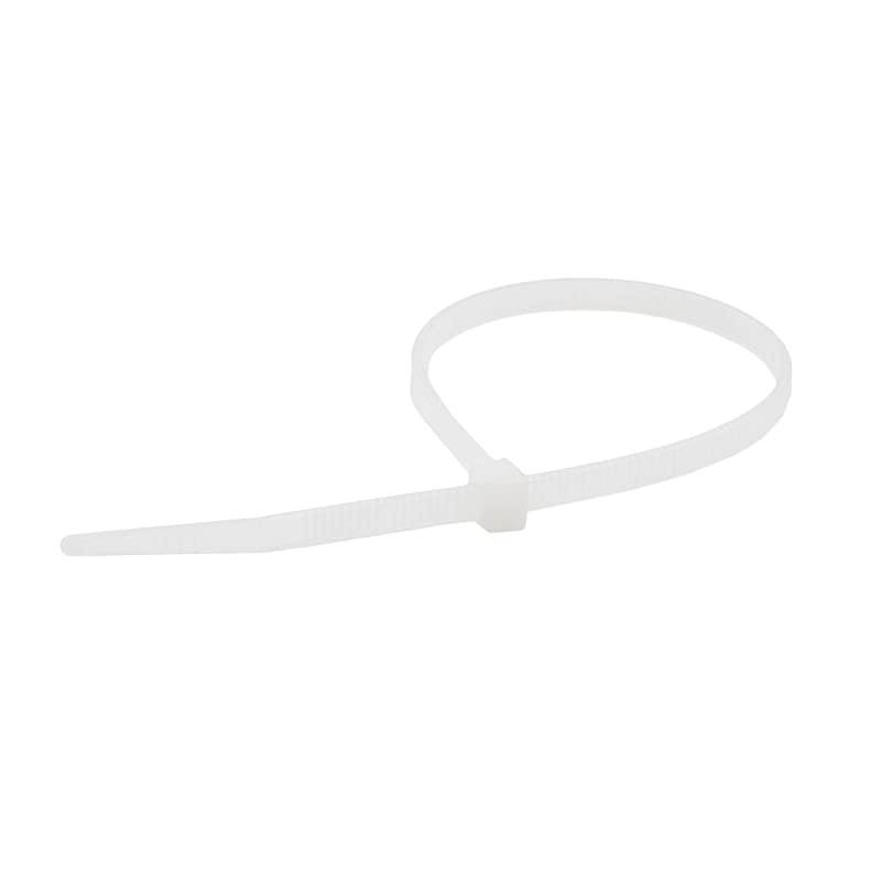 10 Inch Nylon Cable Tie Multipurpose Zip Ties, White (500 Pack)