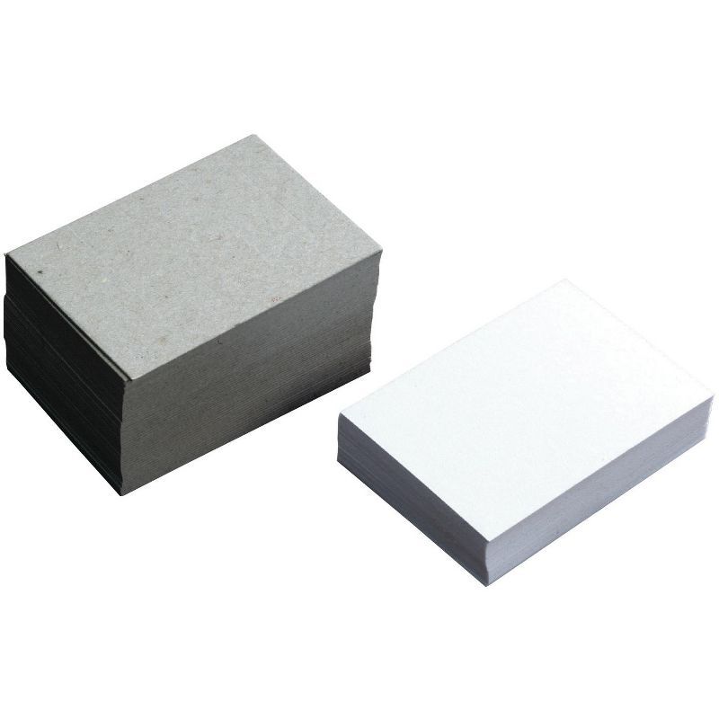 6pk 100 per pack 4" x 6" Blank Index Cards Brite Assorted - Top Notch Teacher Products