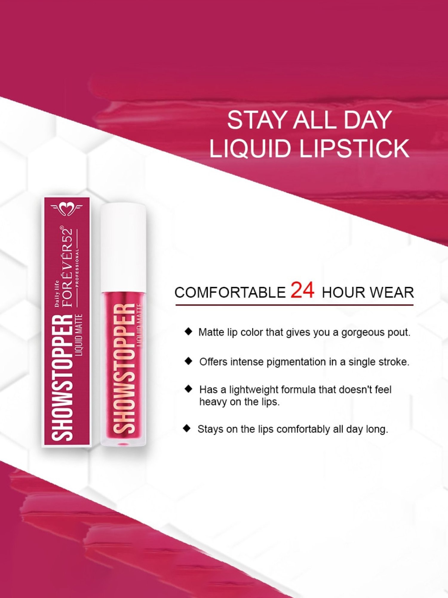 Daily Life Forever52 Showstopper Liquid Matte Lipstick Flush - 5 ml