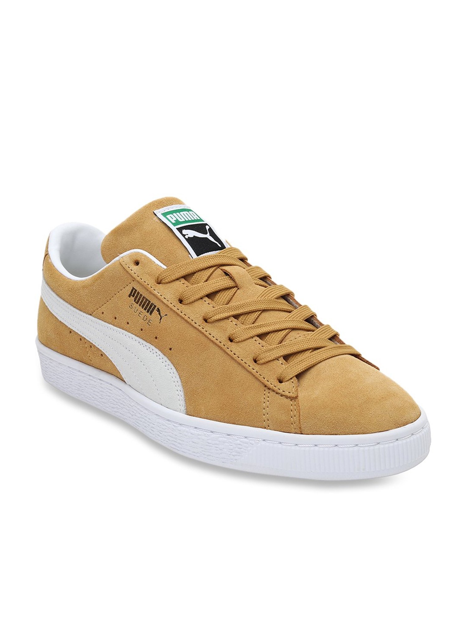 Puma Unisex Suede Classic XXI Mustard Casual Sneakers