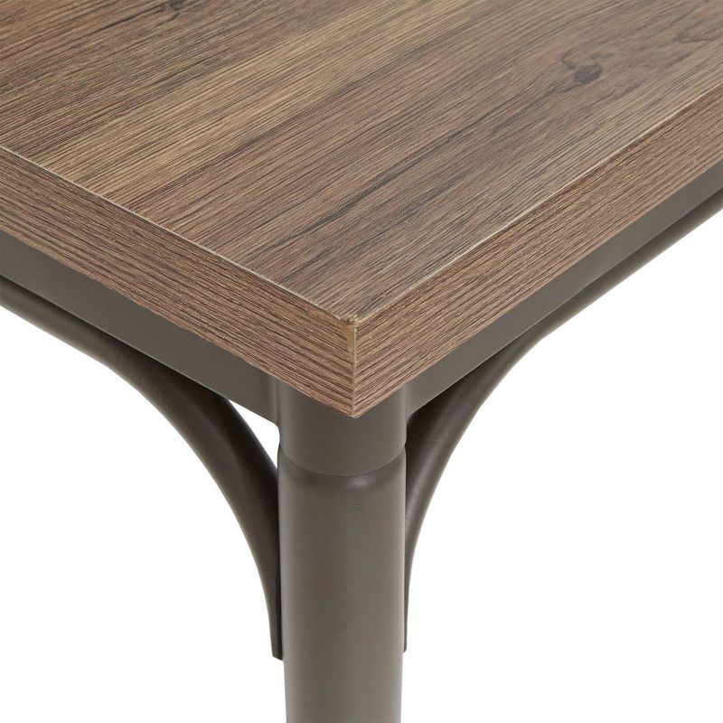 48" Ramona Dining Table Brown - Inspire Q