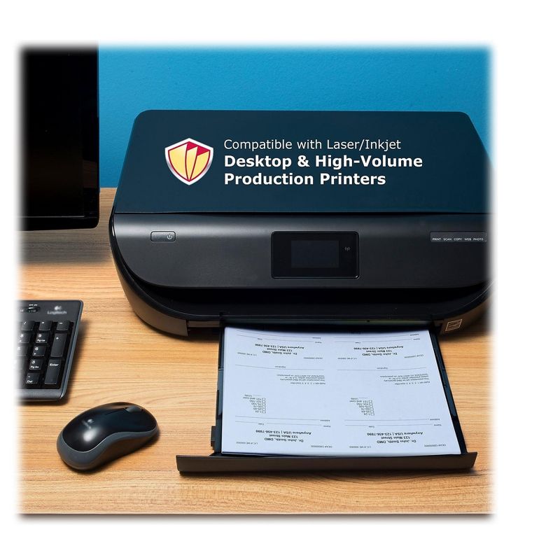 DocuGard Security Paper Blue 8-1/2 x 11 500/Ream 04541