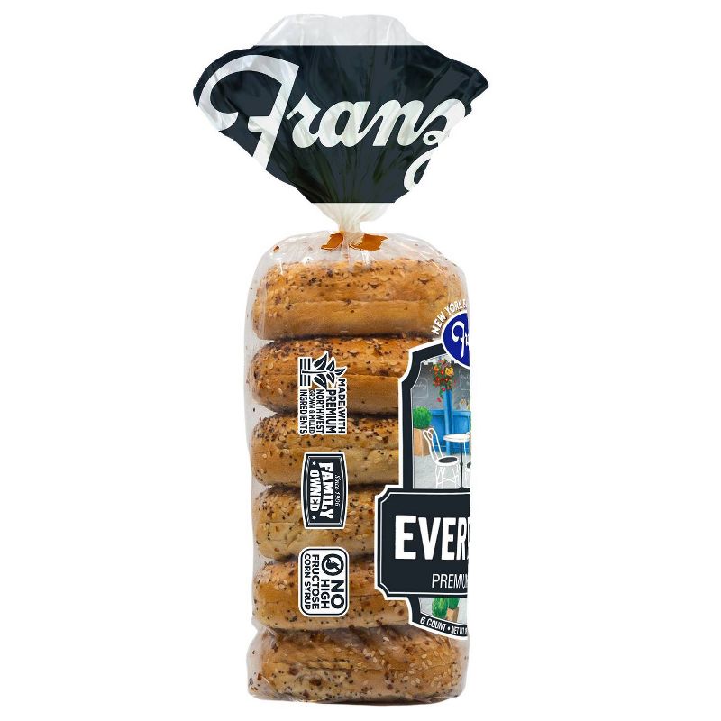 New York Bagel Boys Everything Bagels - 20oz/6ct