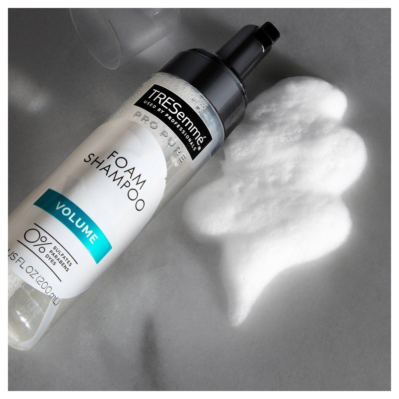 TRESemme Pro Pure Foam Shampoo For Volumized Hair Volume Shampoo - 6.76 fl oz