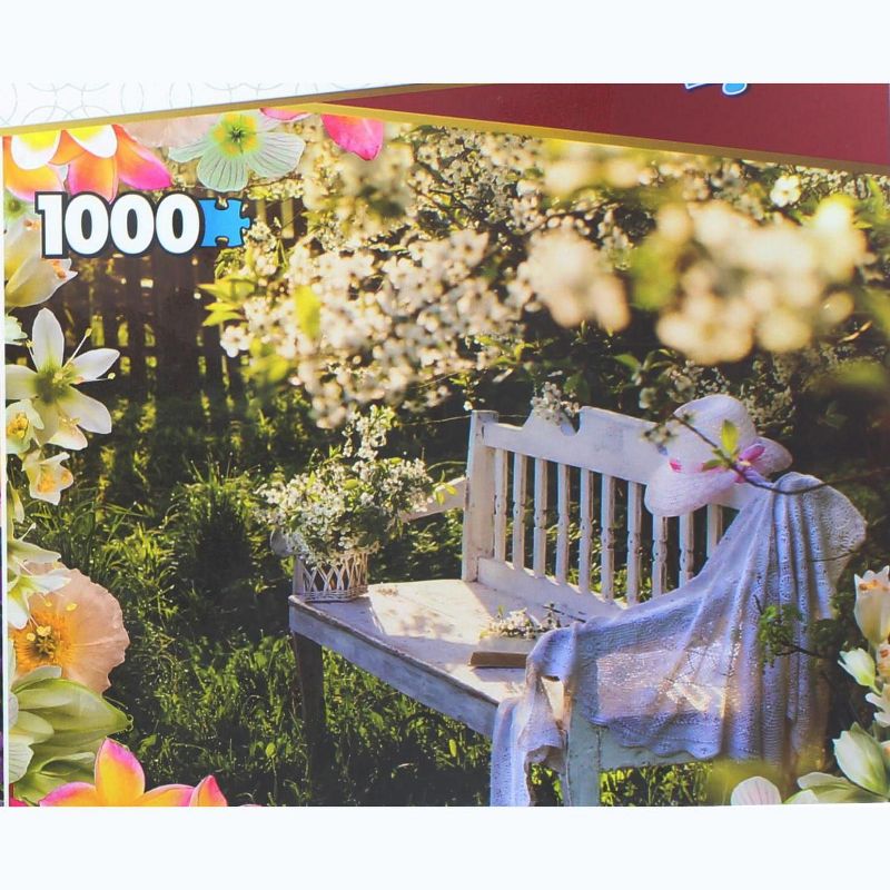 The Canadian Group Set of 2 Keepsakes 1000 Piece Jigsaw Puzzles | Garden/ Lighthouse