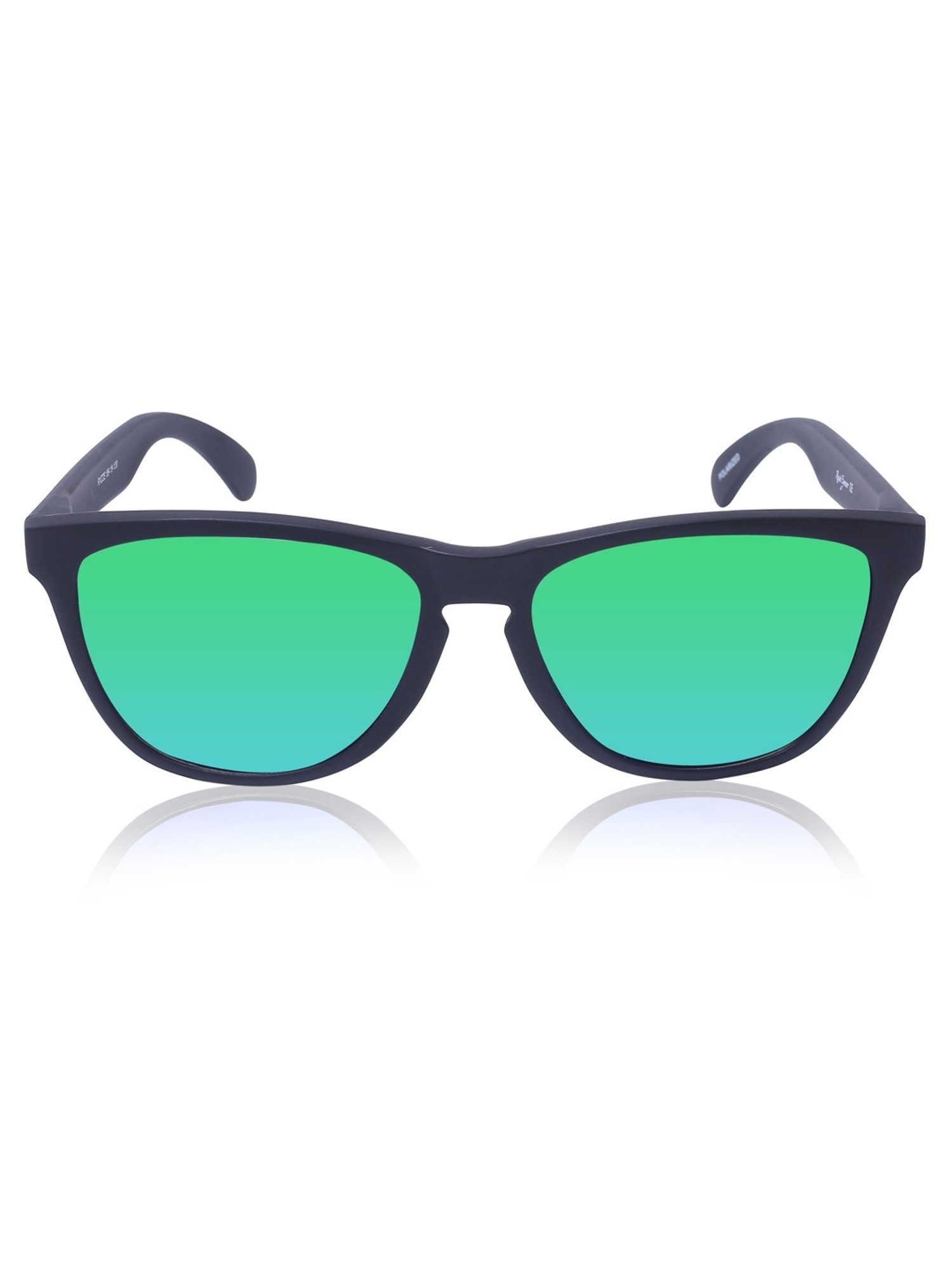 Resist Eyewear Green Wayfarer UV Protection Unisex Sunglasses