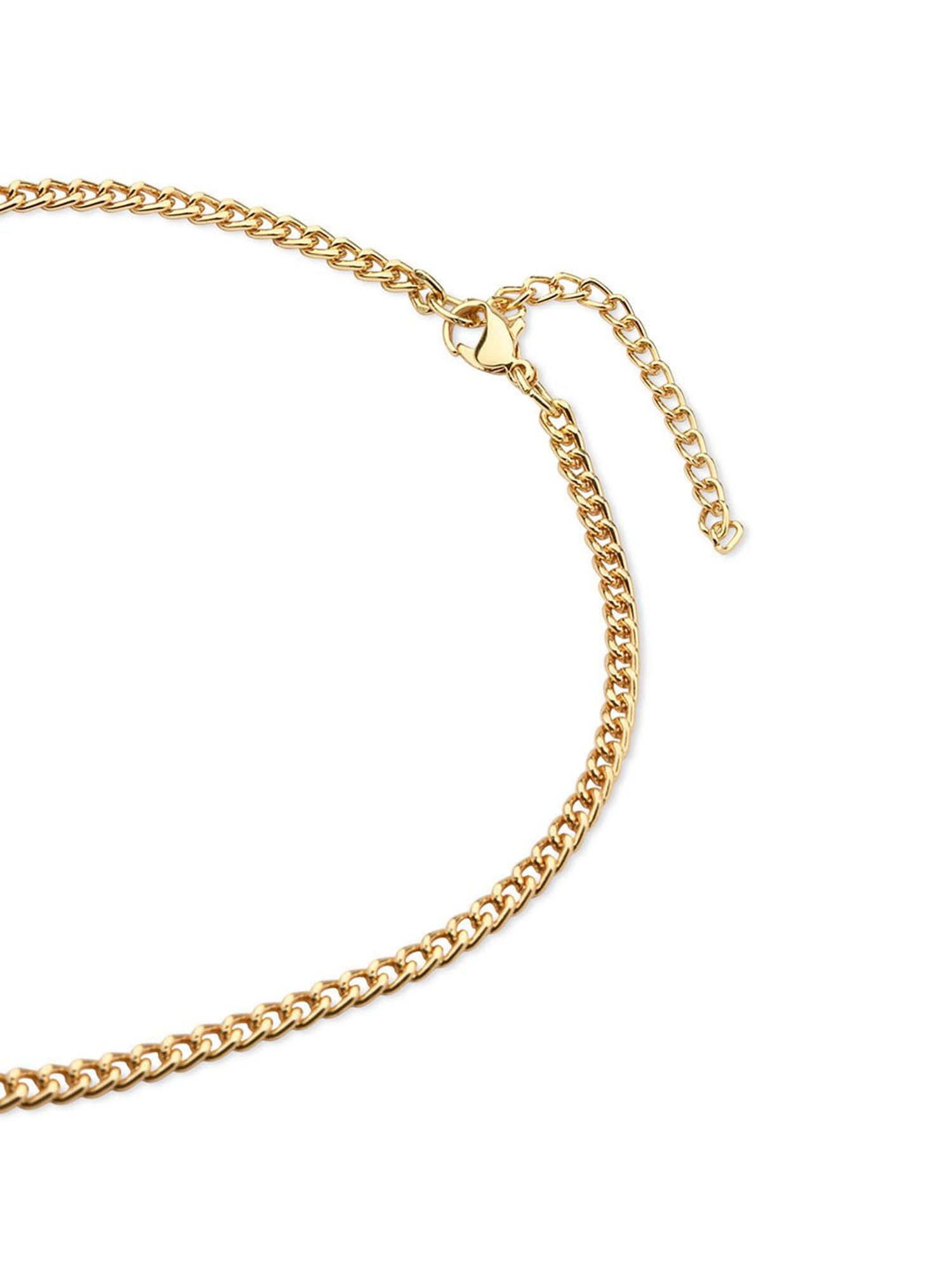 The Bro Code Gold-Plated India Pendant Necklace for Men