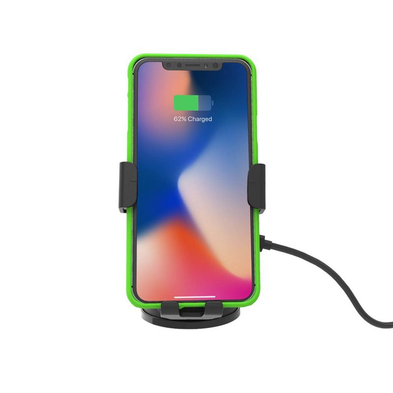 Bracketron Power Up Wireless Charging Gravity Dash/Window & Vent Mount - Black