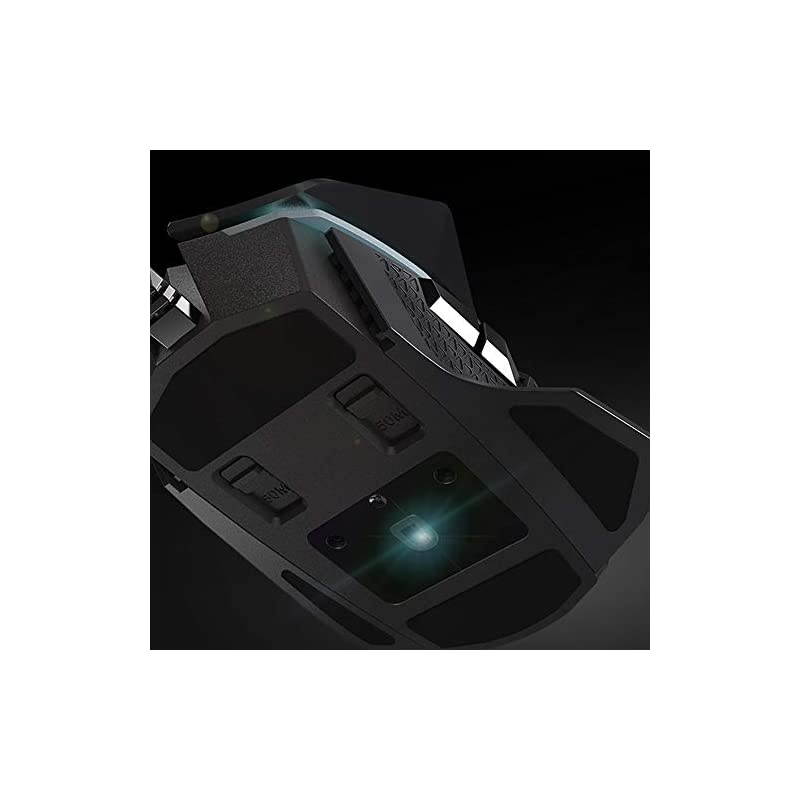 Predator Cestus 310 Gaming Mouse: 4200 On-The-Fly DPI - Breathing Backlit - 6 Button Design - Pixart 3519 Sensor - Black (PMW910)