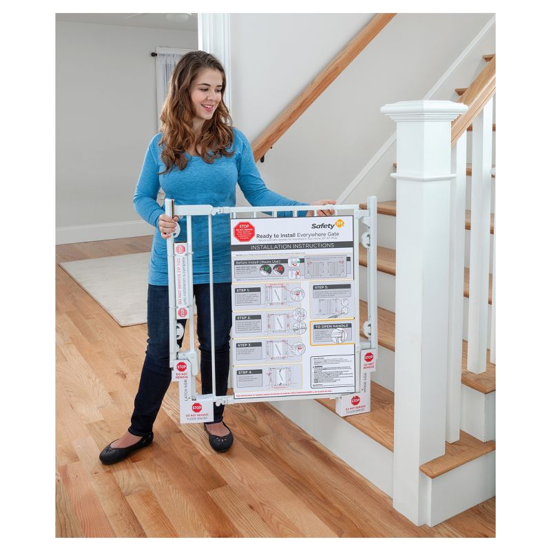 Safety 1st Ready to Install Gate - White