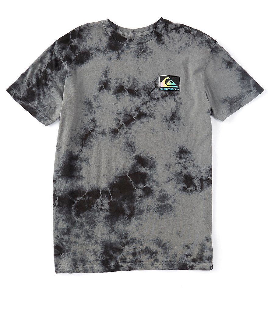 Quiksilver Omni Adventures Short-Sleeve Tie-Dye Graphic T-Shirt