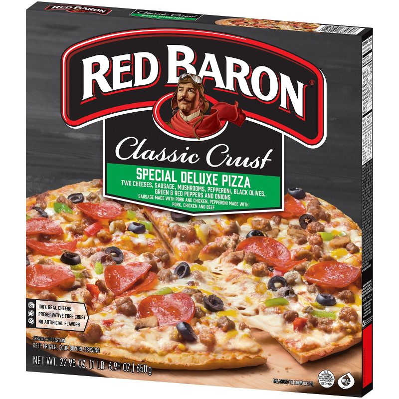 Red Baron Classic Special Deluxe Frozen Pizza - 22.95oz