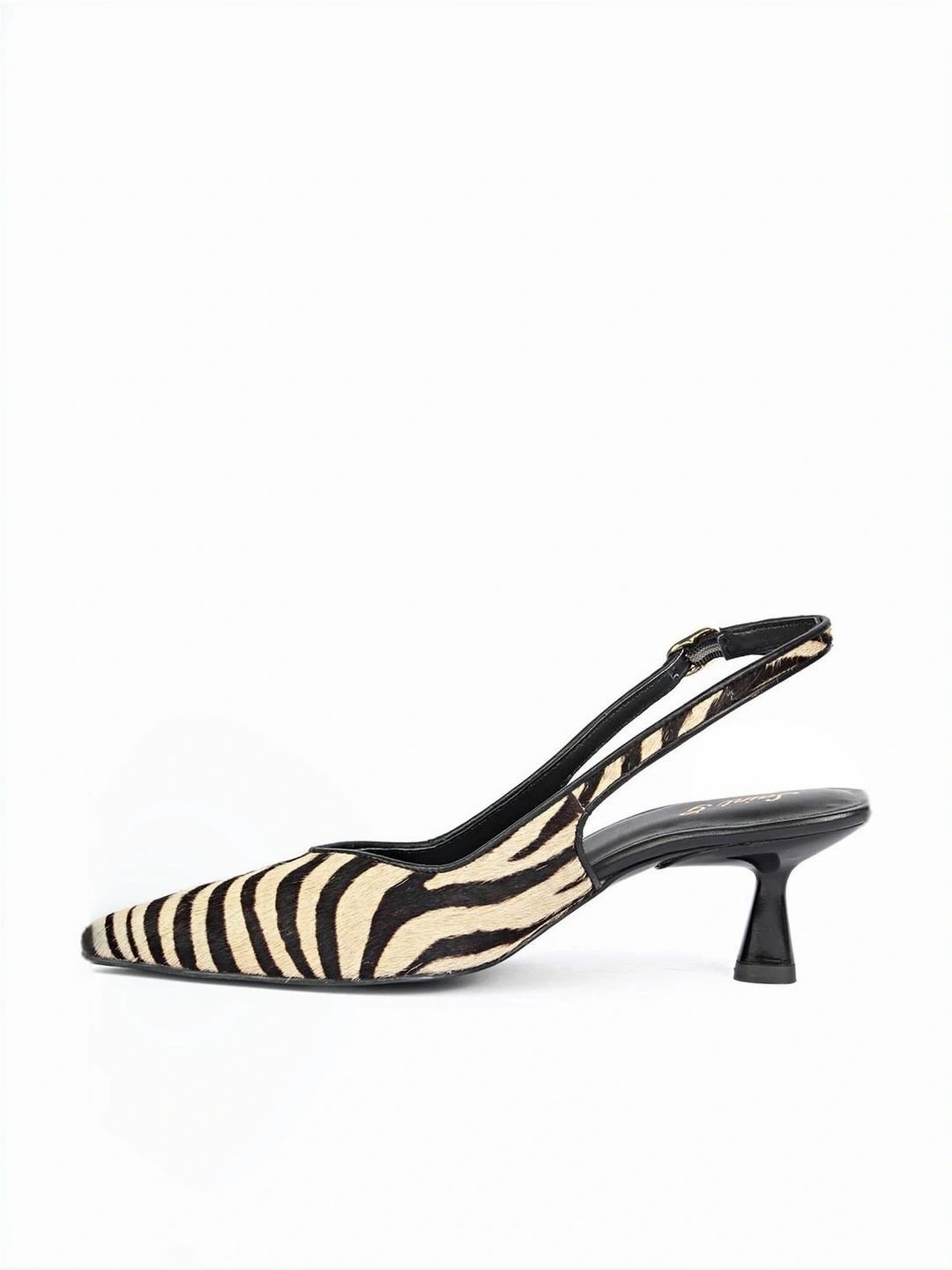 Saint G Women's Sloane Black Sling Back Sandals