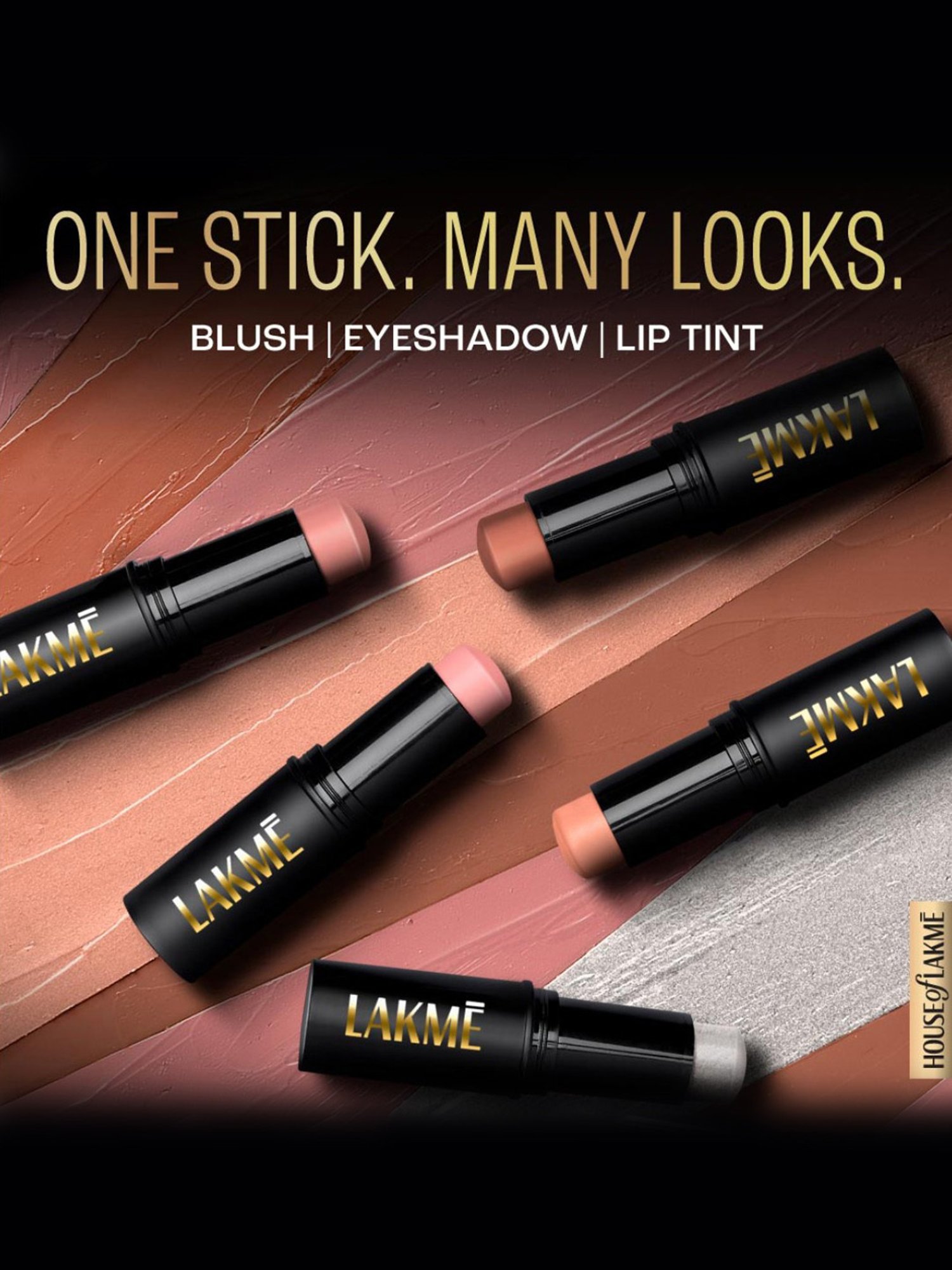 Lakme Facelift Multislayer Blush Stick Cherry Bomb - 13 gm