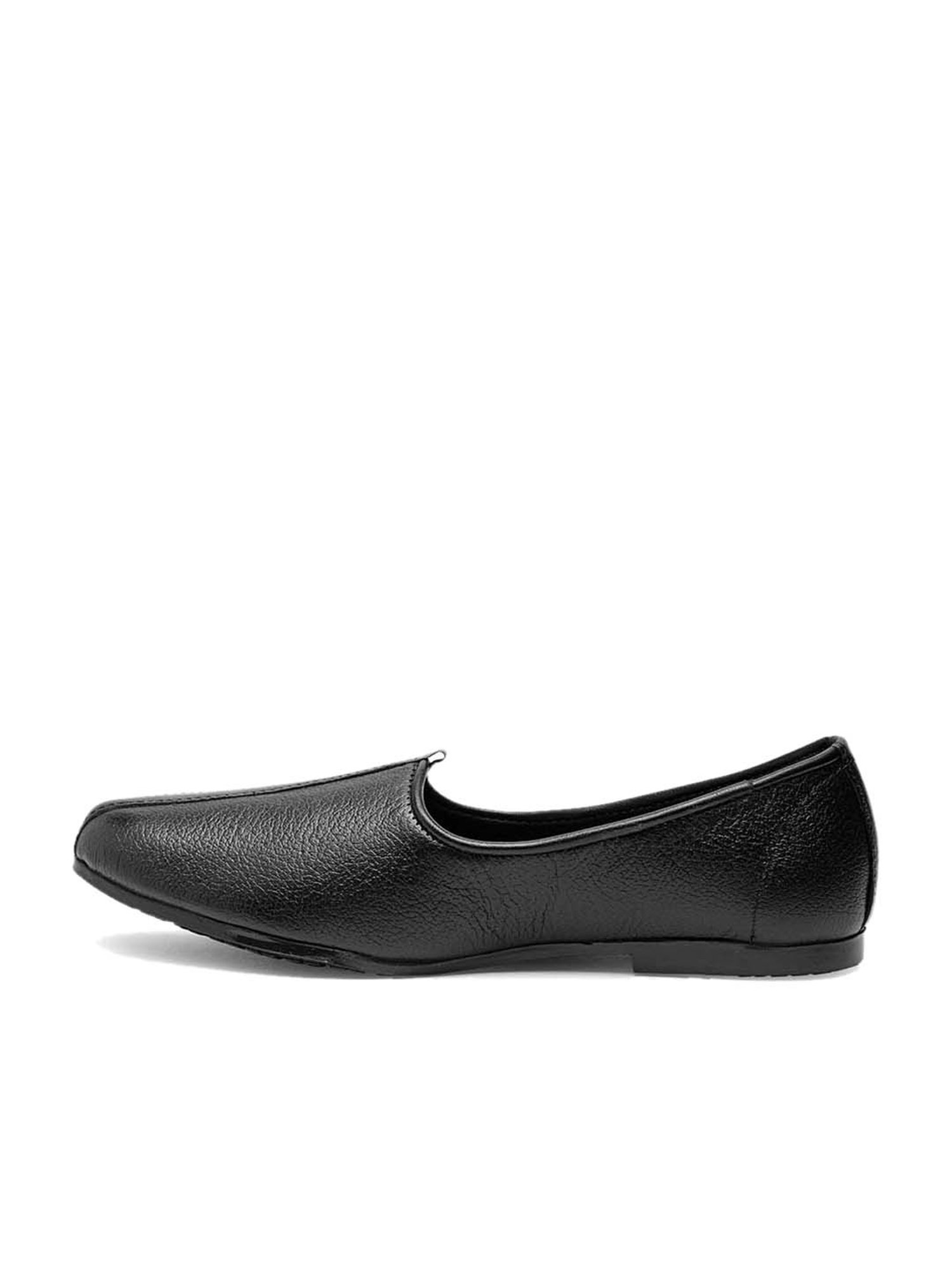 Teakwood Leathers Men's Black Casual Mojris