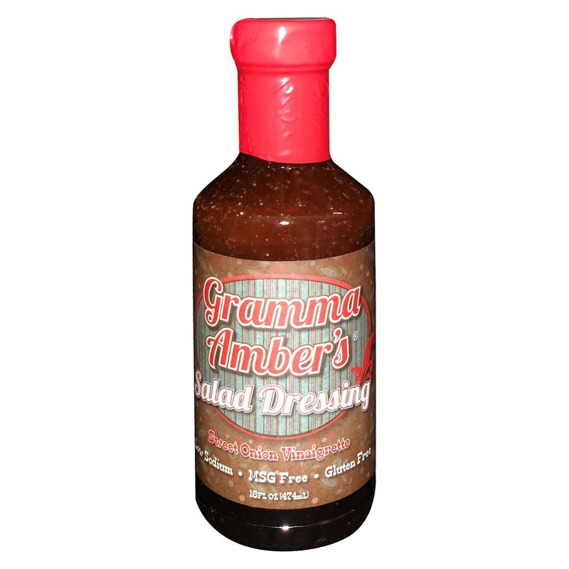 Gramma Amber's Sweet Onion Vinaigrette Salad Dressing - 16fl oz