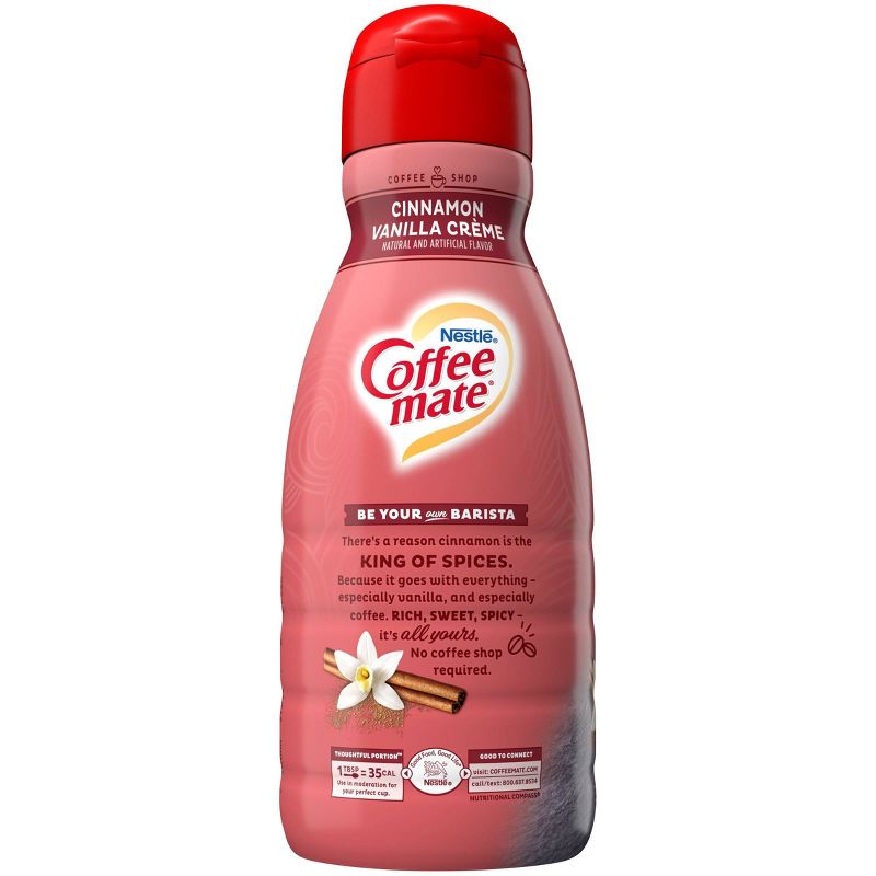 Coffee Mate Vanilla Caramel Coffee Creamer - 1qt