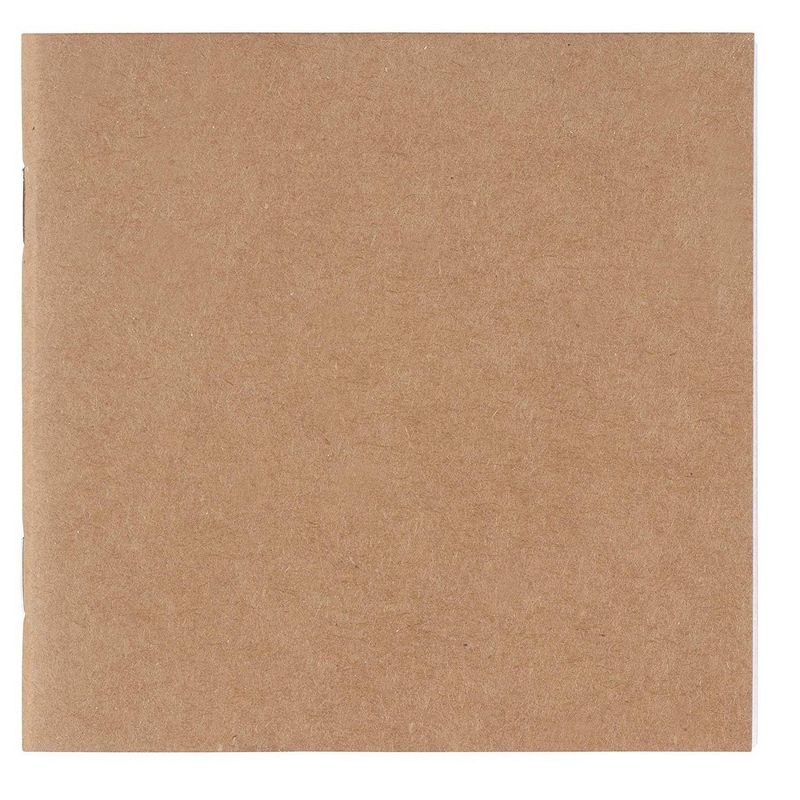 Paper Junkie 48-Pack Kraft Journals, Unlined Travel Journal for Students, School, Class Projects, Brown, 4.1 x 4.2"