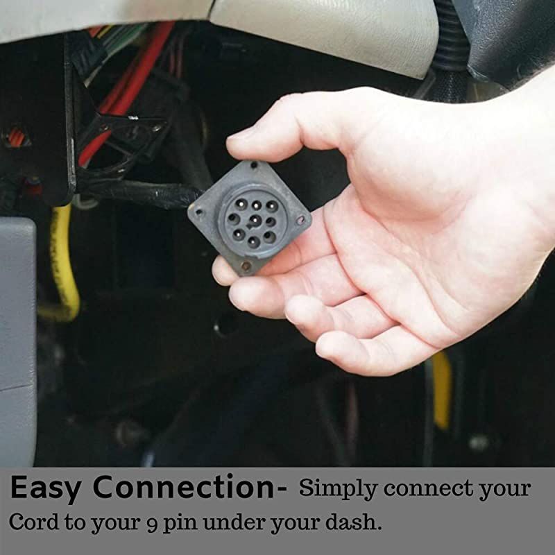 OBD 2 High Speed Extension Splitter YCable 9 Pin Male amp Female to 16 Pin Adapter| for Trucks amp Cars Connect to Trackers Diagnosis Radio and More