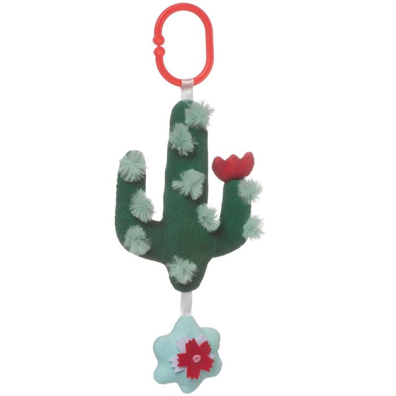 Manhattan Toy Cactus Garden Rock + Rattle BPA-Free Baby Toy with Chime and Rattle