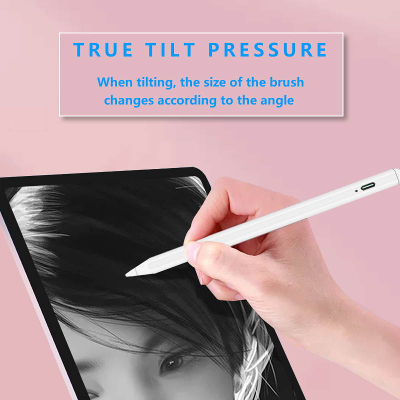 Mignova Stylus Pen for iPad 2021 Model 4th Gen Magnetic, Rechargeable, Palm Rejection, Compatible with Apple iPad Pro 11"/12.9" 2018/2020, iPad 6th/7th/8th Gen iPad Mini 5th Gen, iPad Air 3rd/4th Gen