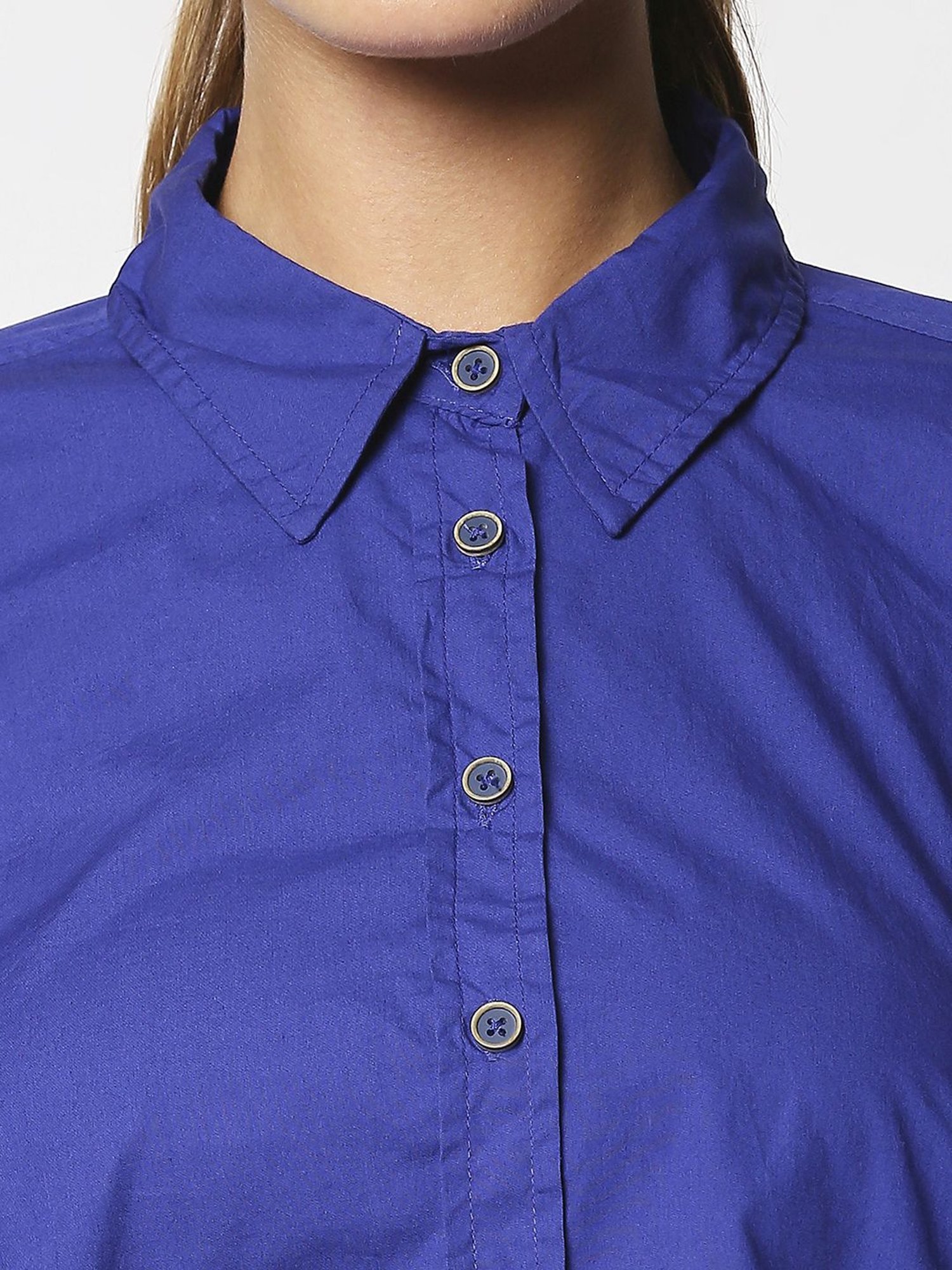 Remanika Blue Pure Cotton Shirt