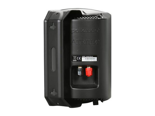 Polk Audio Atrium8 SDi High Performance All Weather Outdoor Loudspeaker with Dual Tweeters and PowerPort Bass Venting (White/Single)