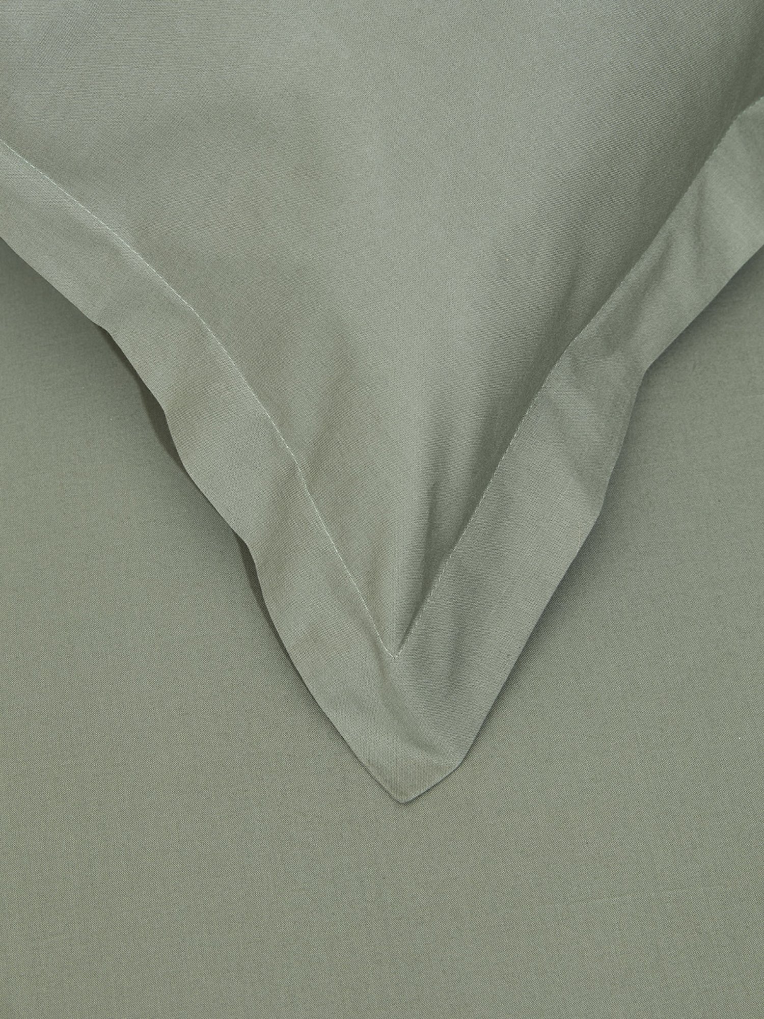 Westside Home Forest Green Single Bed Fitted Sheet & Pillowcase Set