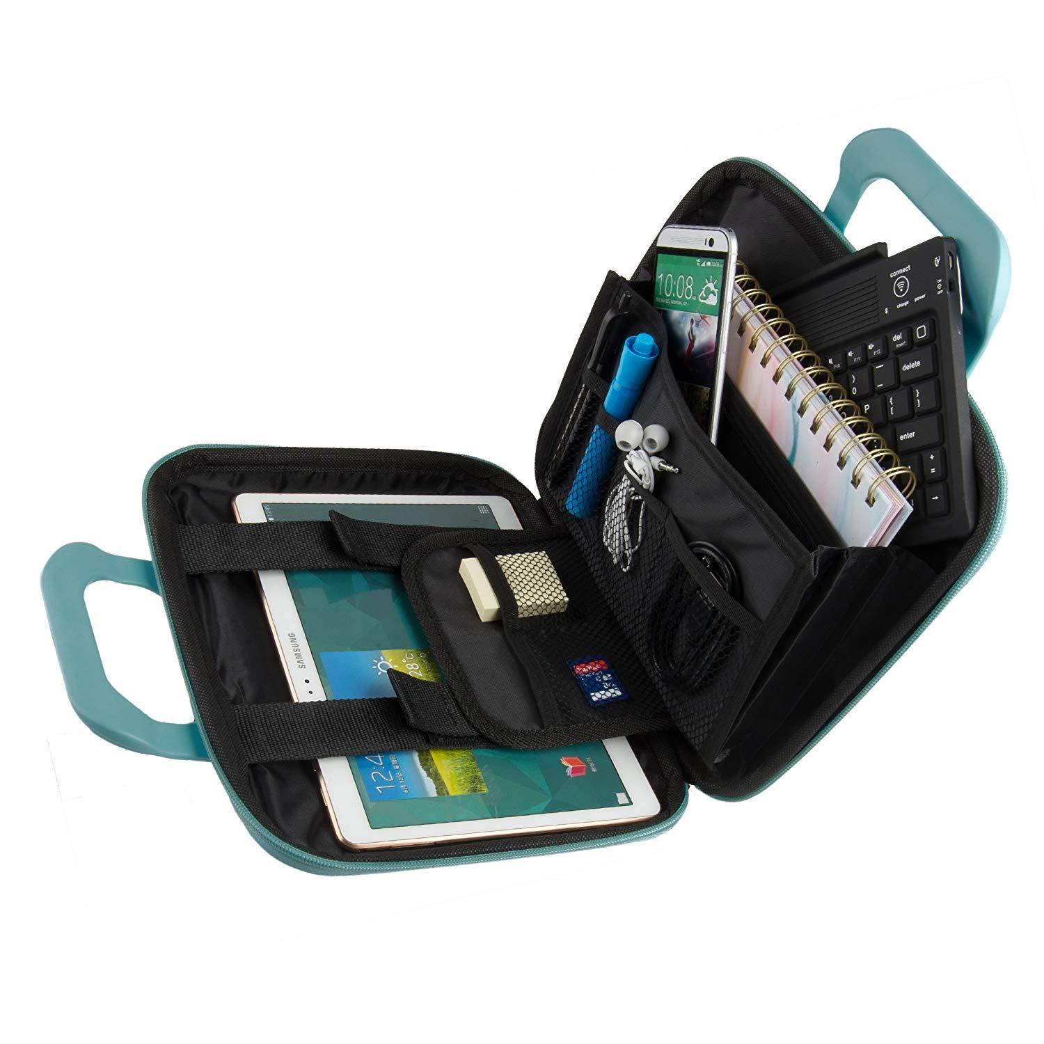 Tablet Briefcase Fits for Sanyo TAB-A01-SD/TAB-A02-SD,Tagital Android 5.1,Ufinetec Kids Tablet PC