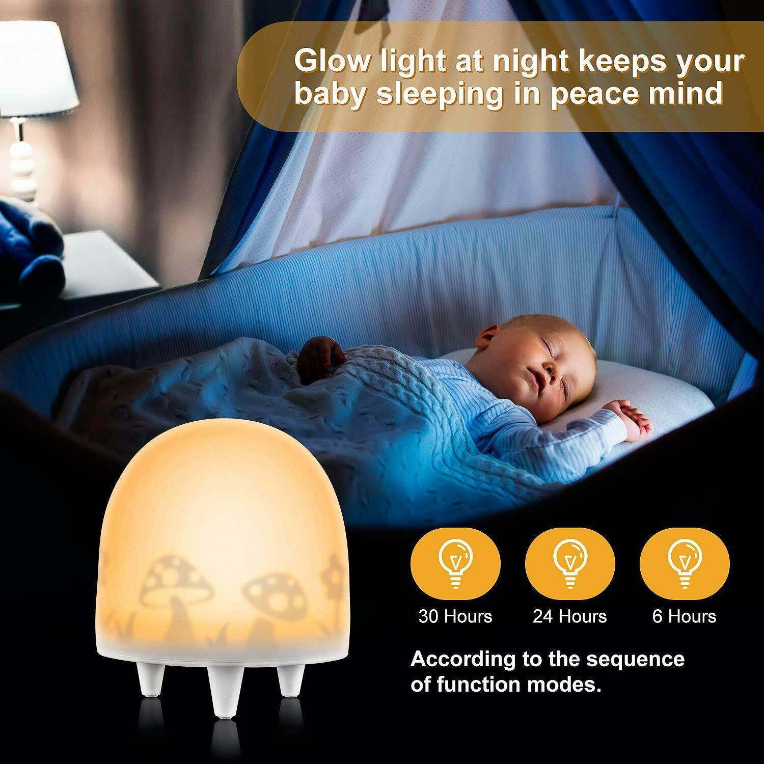 Dimmable LED Touch Sensor Table Lamp Baby Room Sleeping Aid Bedside Night Light