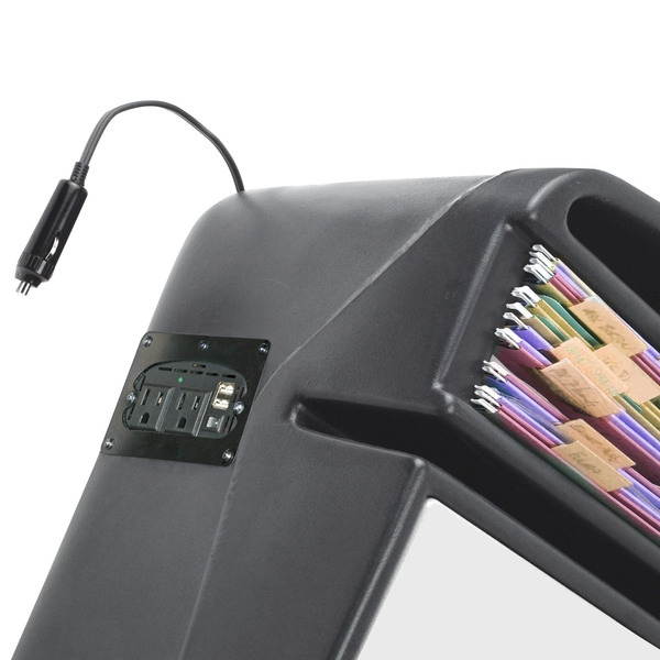 AutoExec AUE18020 AutoExec AUE18020 Reach Desk Back Seat Car Desk Birch Finish with Built-in 200 Watt Power Inverter and Printer Stand
ReachDeskS-01 BS Printer Elite