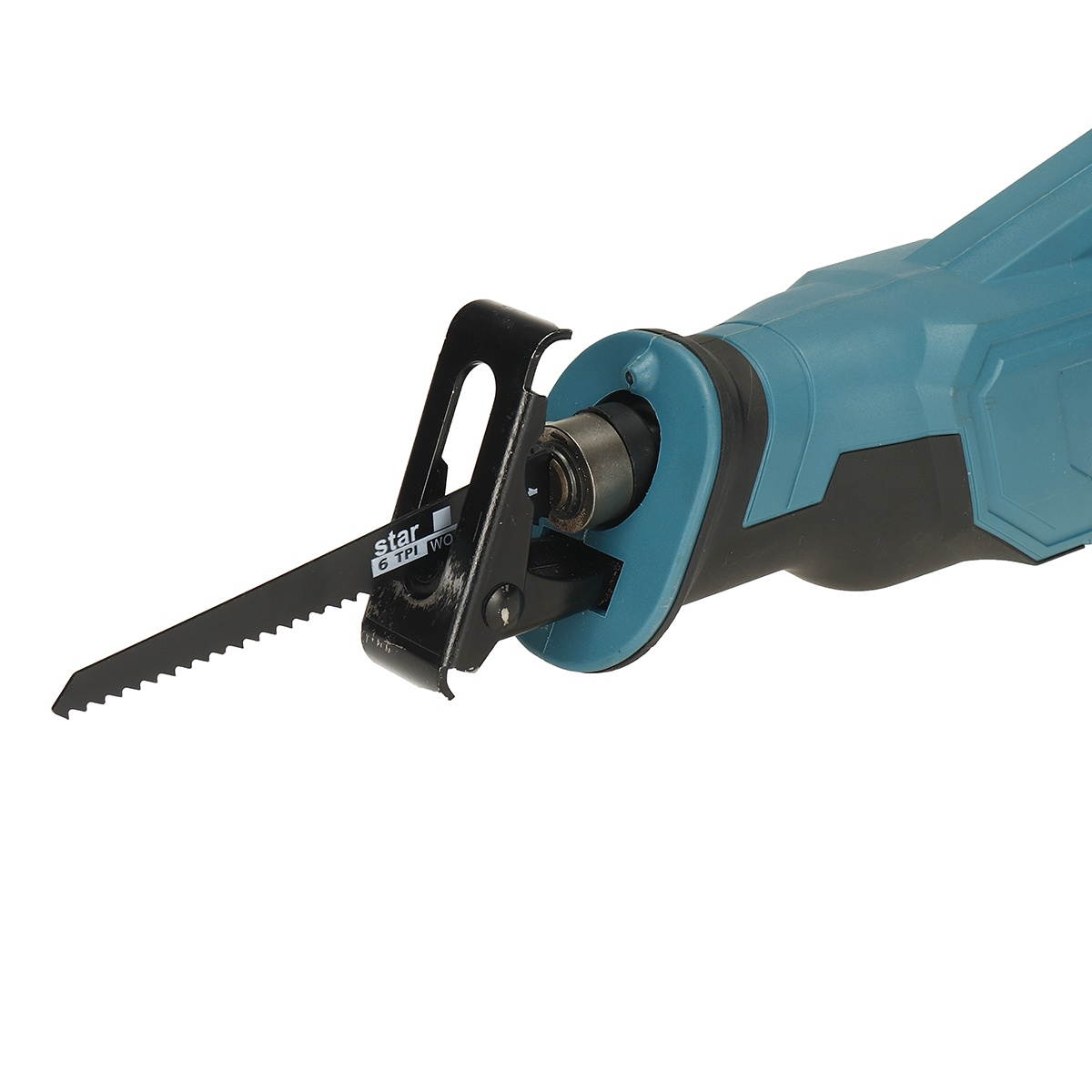 Cordless Electric Reciprocating Saw Recip Sabre Saw W/ 4*Blade For Makita 18/21V Battery-Blue