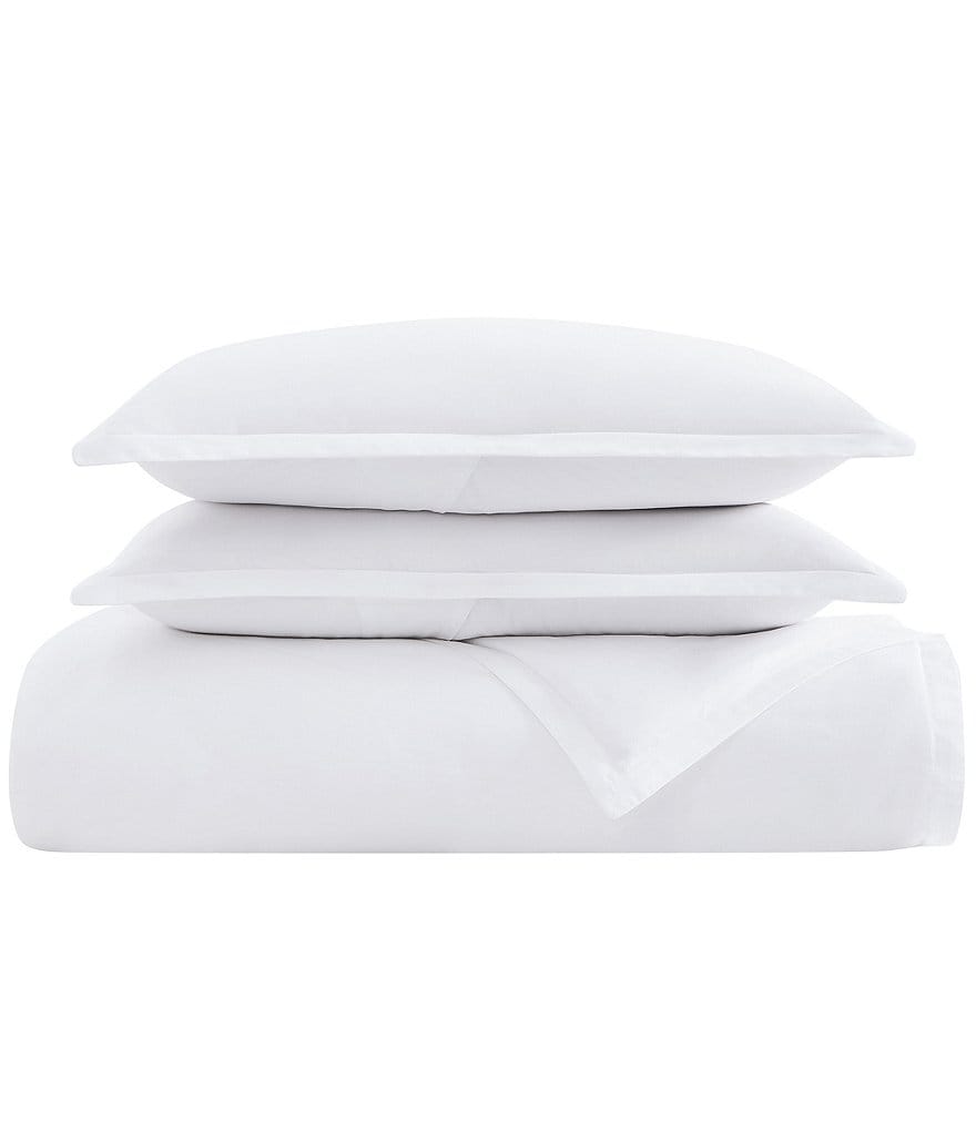 Charisma 310 Thread Count Cotton Classic Solid Duvet Cover Mini Set